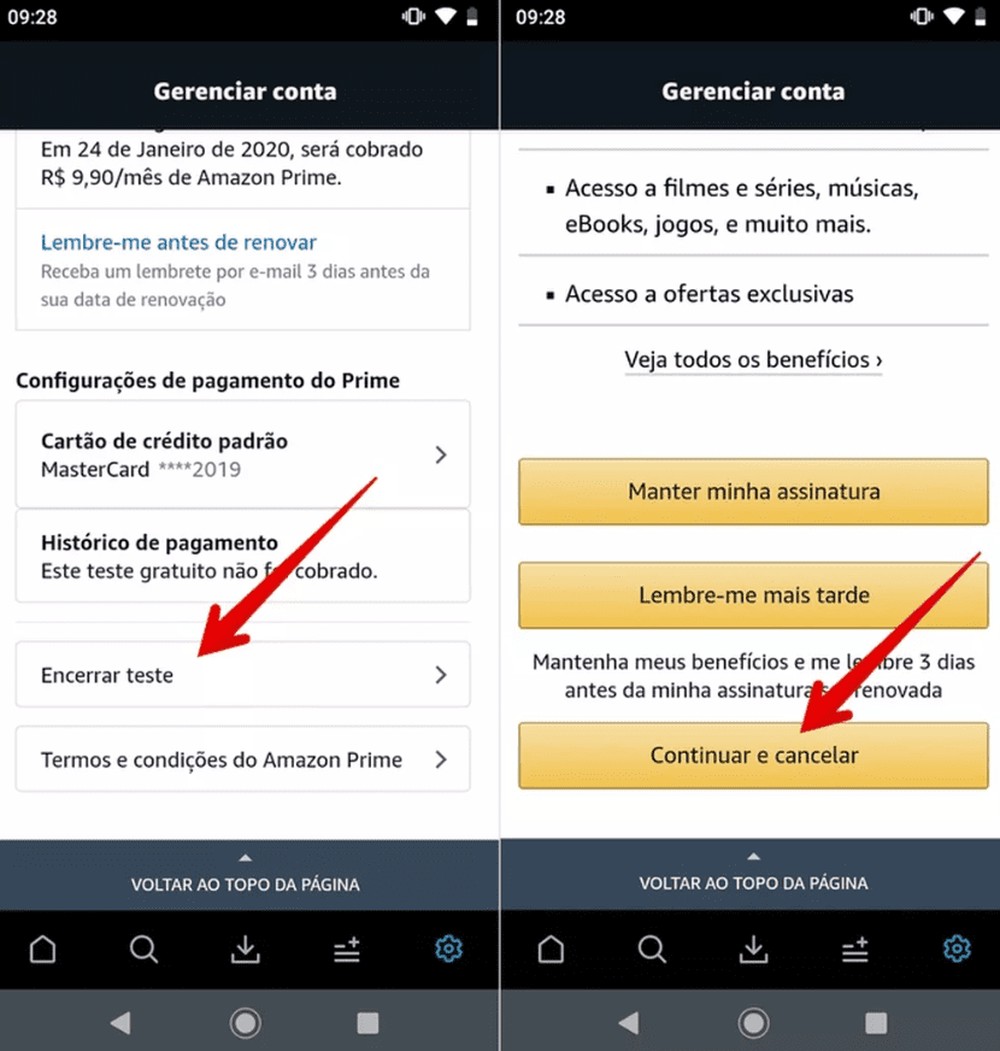 Como cancelar o Amazon Prime (Video, Music e outros) pelo PC e celular