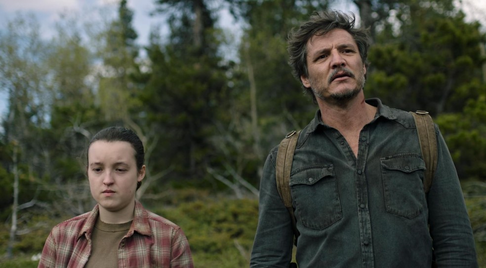 A scene from episode 9 of the first season of The Last Of Us shows Joel and Ellie talking about what happened in the hospital — Photo: Reproduction/IMDb