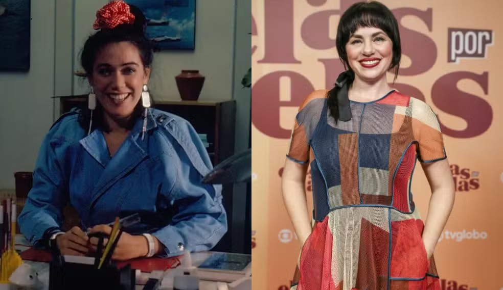 Karine Teles interpreta Aldeíde, papel previamente feito por Lilia Cabral — Foto: Divulgação/TV Globo