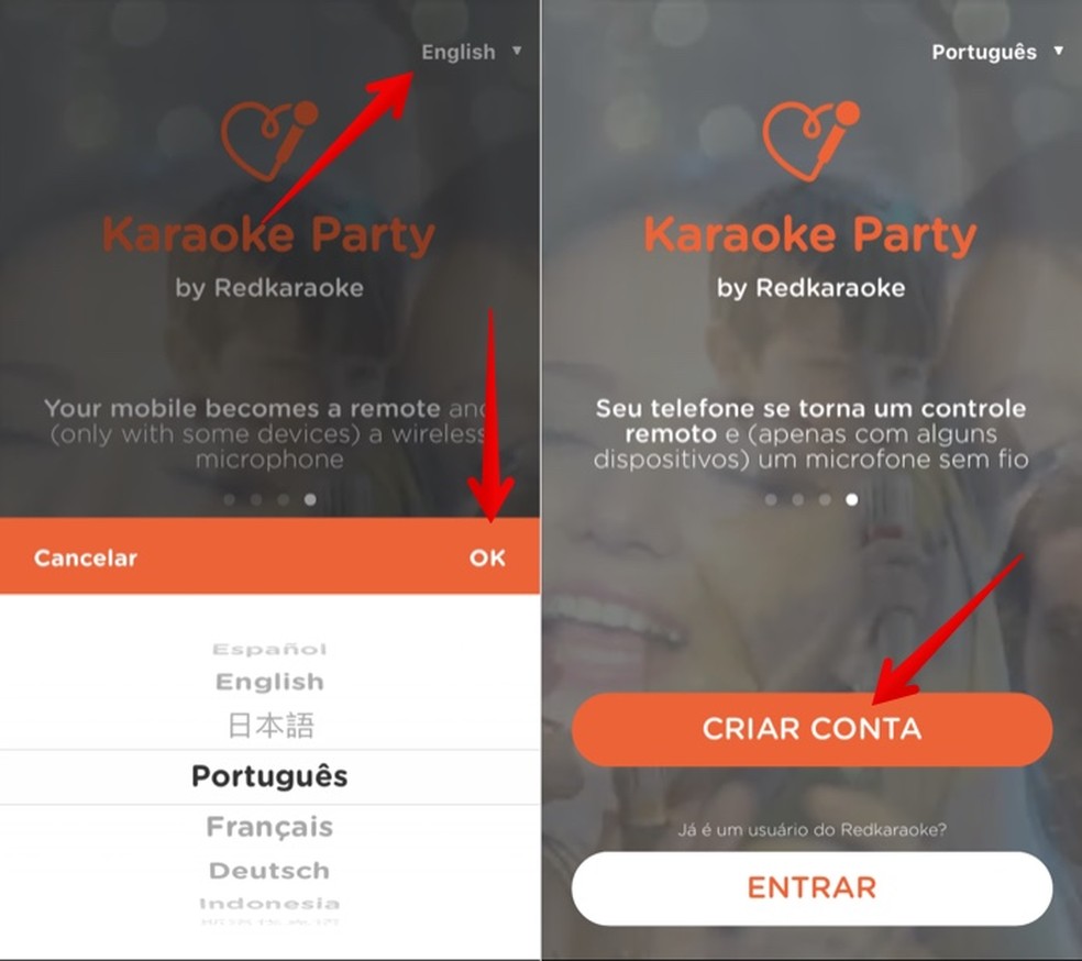 Aplicativo de karaokê: baixe grátis e cante com o celular