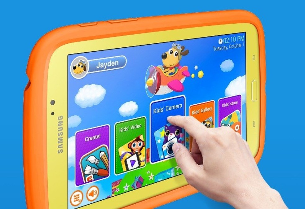 Tablet para crianca que baixa jogos