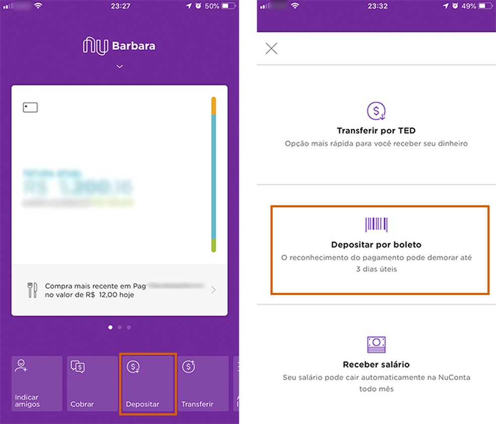 Como gerar boleto Nubank para terceiros