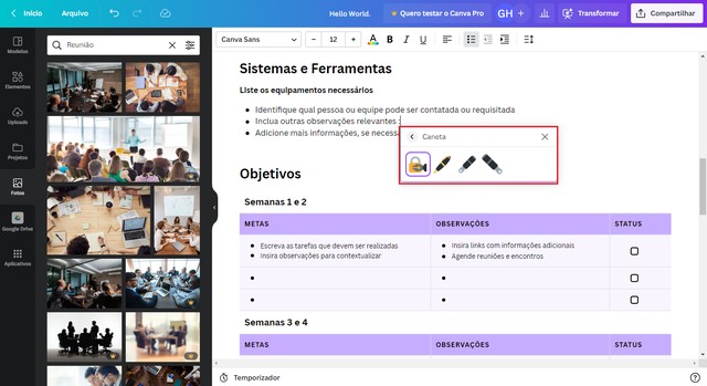 Canva Docs: veja como usar o editor de texto concorrente do Google Docs