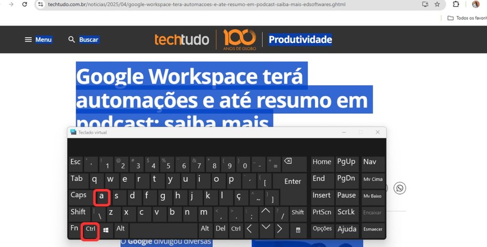  Reprodução/Millena Borges