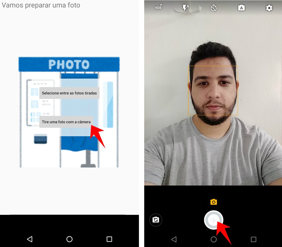 Aplicativo para tirar foto 3x4 saiba como usar no Android e iPhone