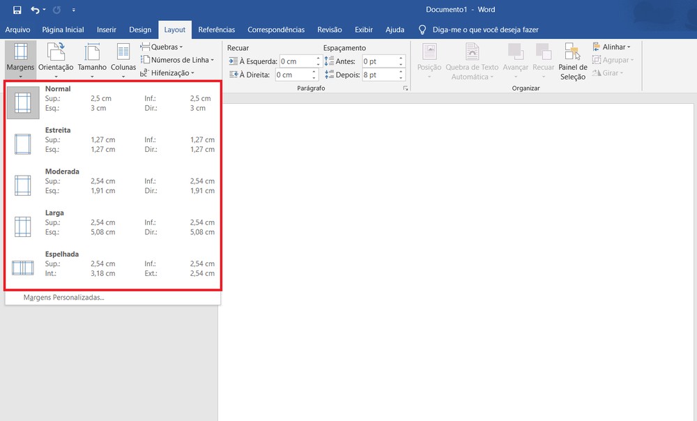 Como colocar margem personalizada e ABNT no Word pelo celular e PC
