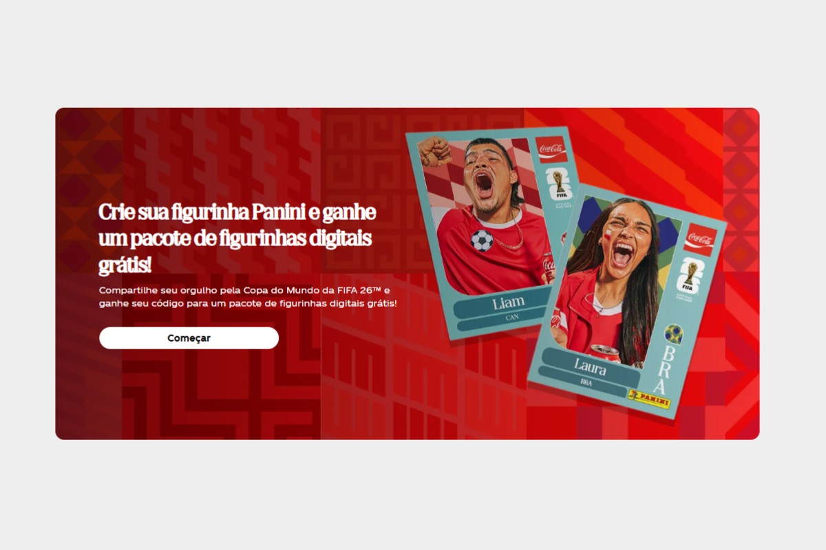 Como criar figurinhas personalizadas da Copa do Mundo 2026