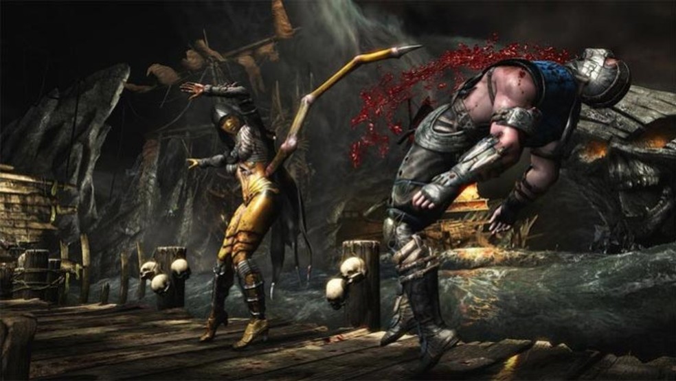 A violência gráfica à mulher em Mortal Kombat