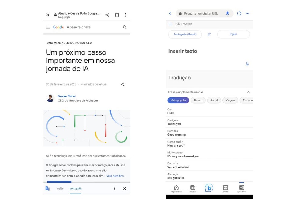 Esse é o Bing que eu queria. Adeus Google! : r/bing