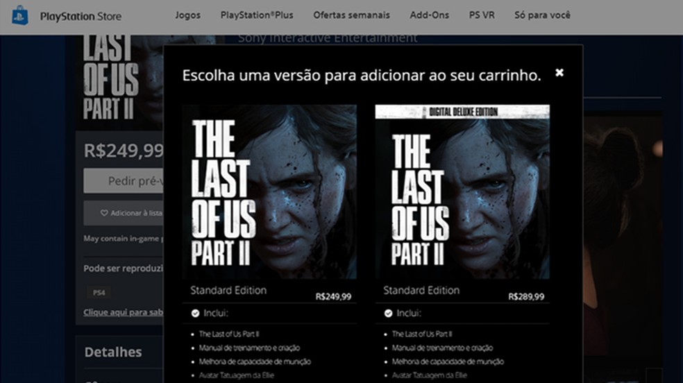 The Last Of Us 2 Ellie Edition Edição De Colecionador Ps4