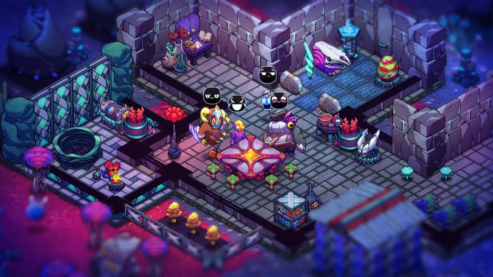 Crashlands 2 é um jogo de sobrevivência no qual usuários terão que coletar recursos e erguer uma base no planeta alienígena de Woanope — Foto: Reprodução/Steam