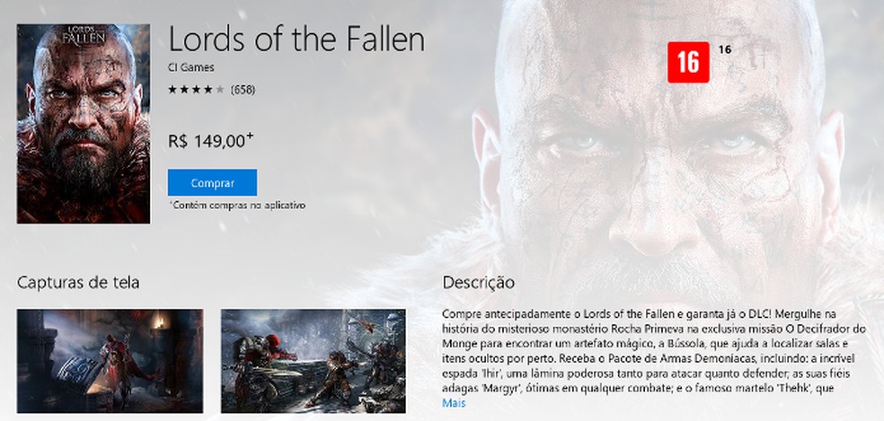 Confira os requisitos de sistema de Lords of the Fallen para PC
