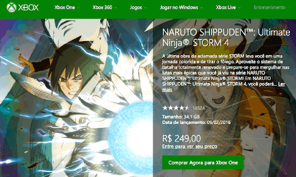 Baixar Jogos Gratis Naruto Xbox 360