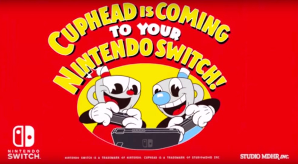 Cuphead é anunciado para Nintendo Switch e séra lançado em breve