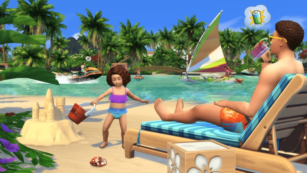 The Sims 4 conta com diversas expansões que oferecem ainda mais profundidade ao jogo — Foto: Divulgação/EA