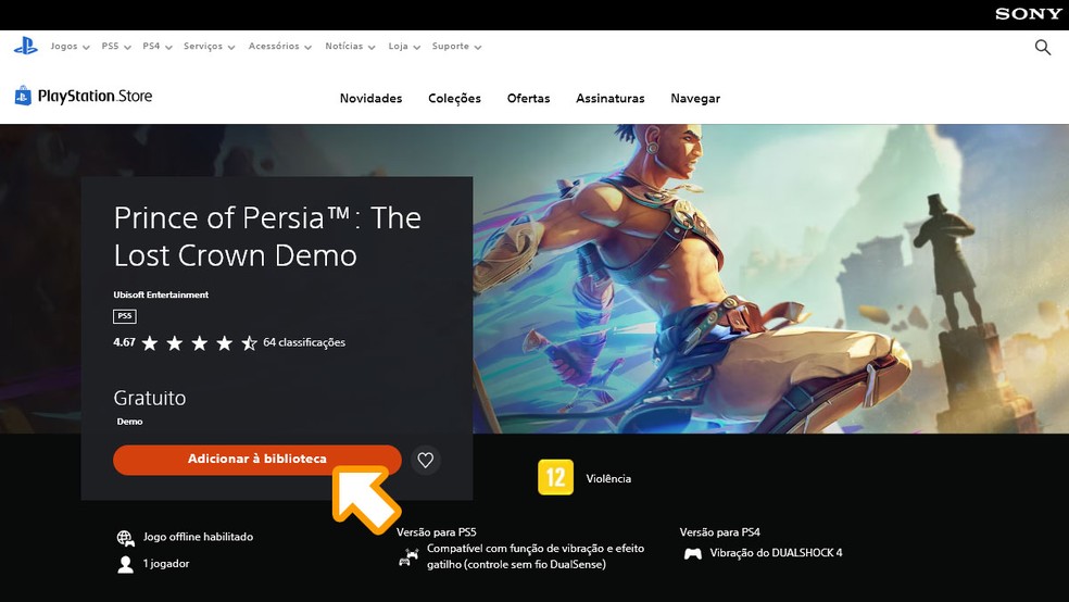 Prince of Persia: The Lost Crown tem demos disponíveis em todas as plataformas, confira nosso tutorial sobre como baixá-las — Foto: Reprodução/Rafael Monteiro