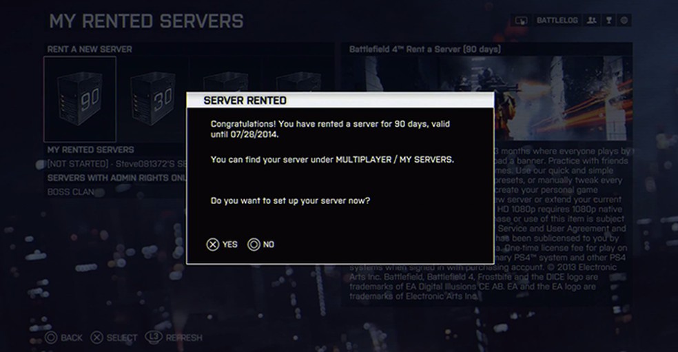 Battlefield 4: como alugar um servidor privado para jogar com os