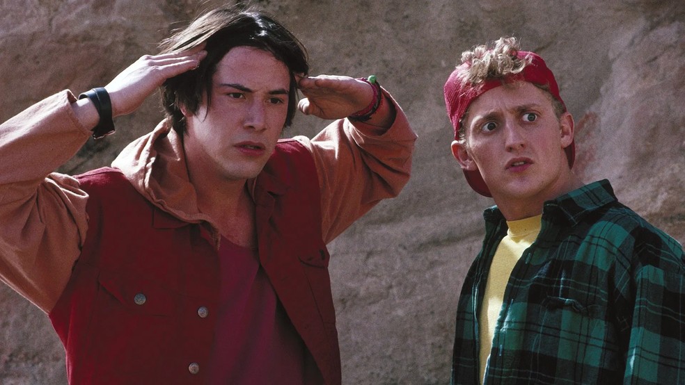Filme de comédia serviu para alavancar a carreira de Keanu Reeves ao estrelato — Foto: Reprodução/The Movie Database