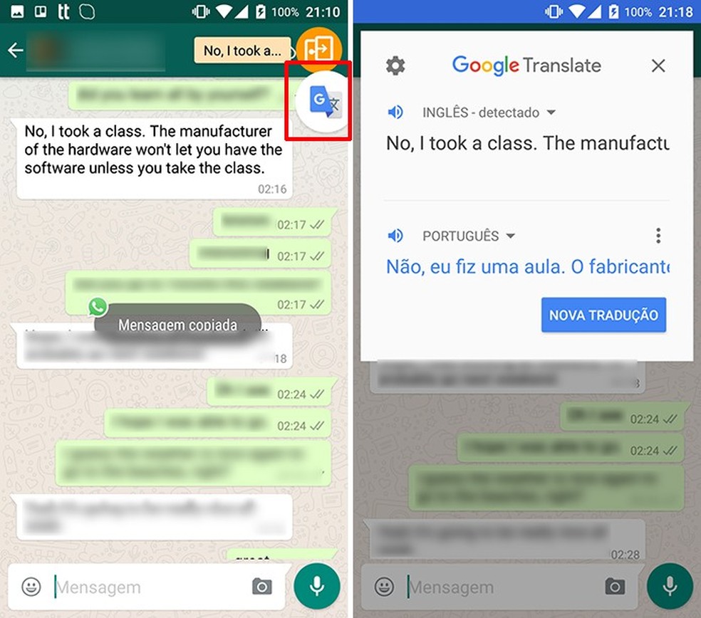 Google Tradutor para Android agora traduz texto em qualquer lugar –  Tecnoblog