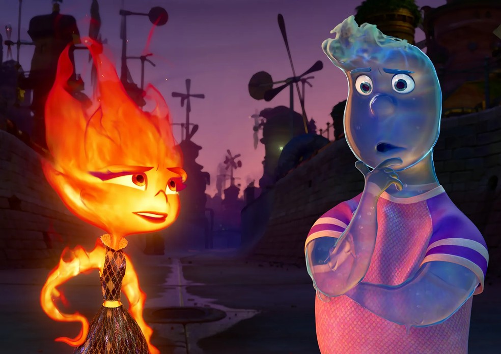 Disney exibe 20 MINUTOS de 'Elementos', nova animação da Pixar, na