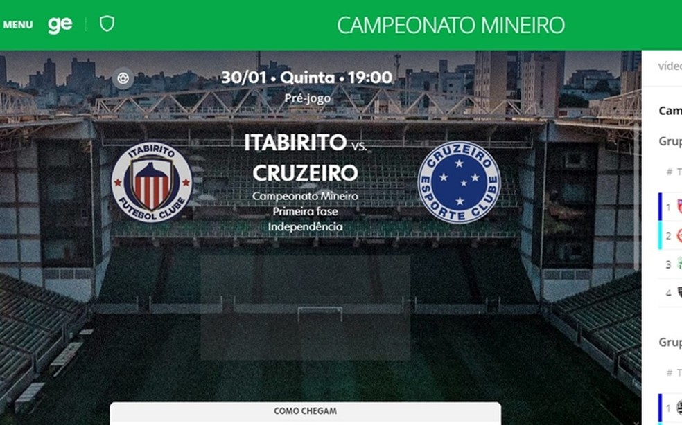  Reprodução/Site GE