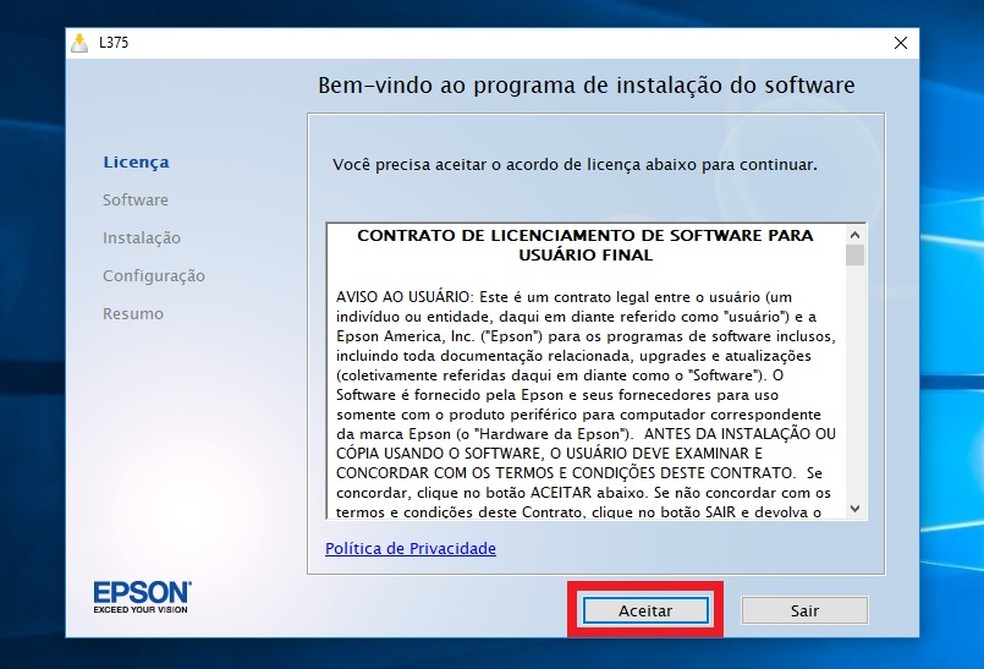 Epson EcoTank L375: saiba como baixar e instalar o driver da impressora