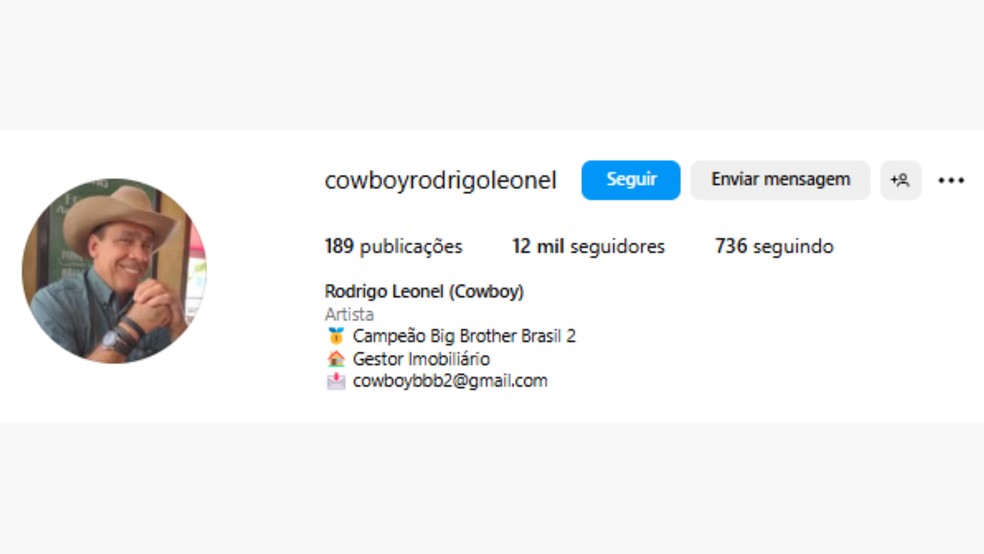  Reprodução/Instagram