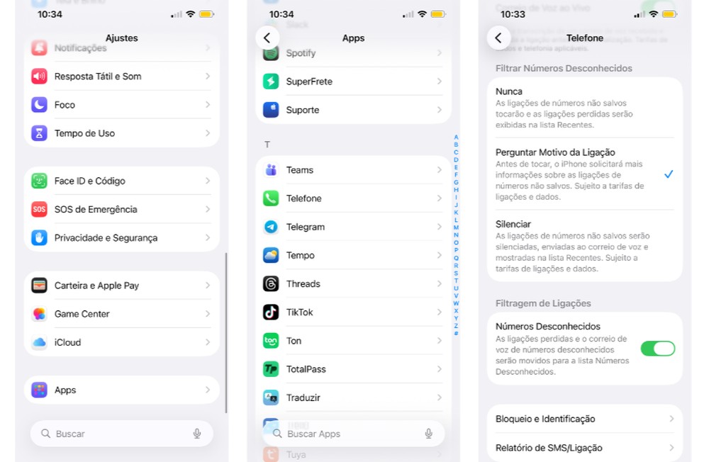 Novo recurso no iOS 26 filtra e bloqueia chamadas de spam no iPhone ...