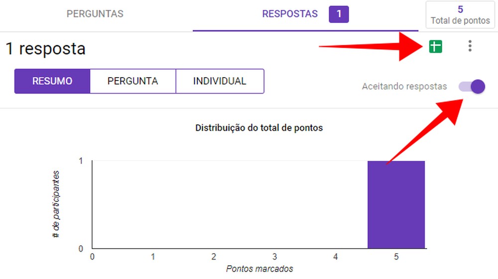 Como criar teste e prova online no Google Forms