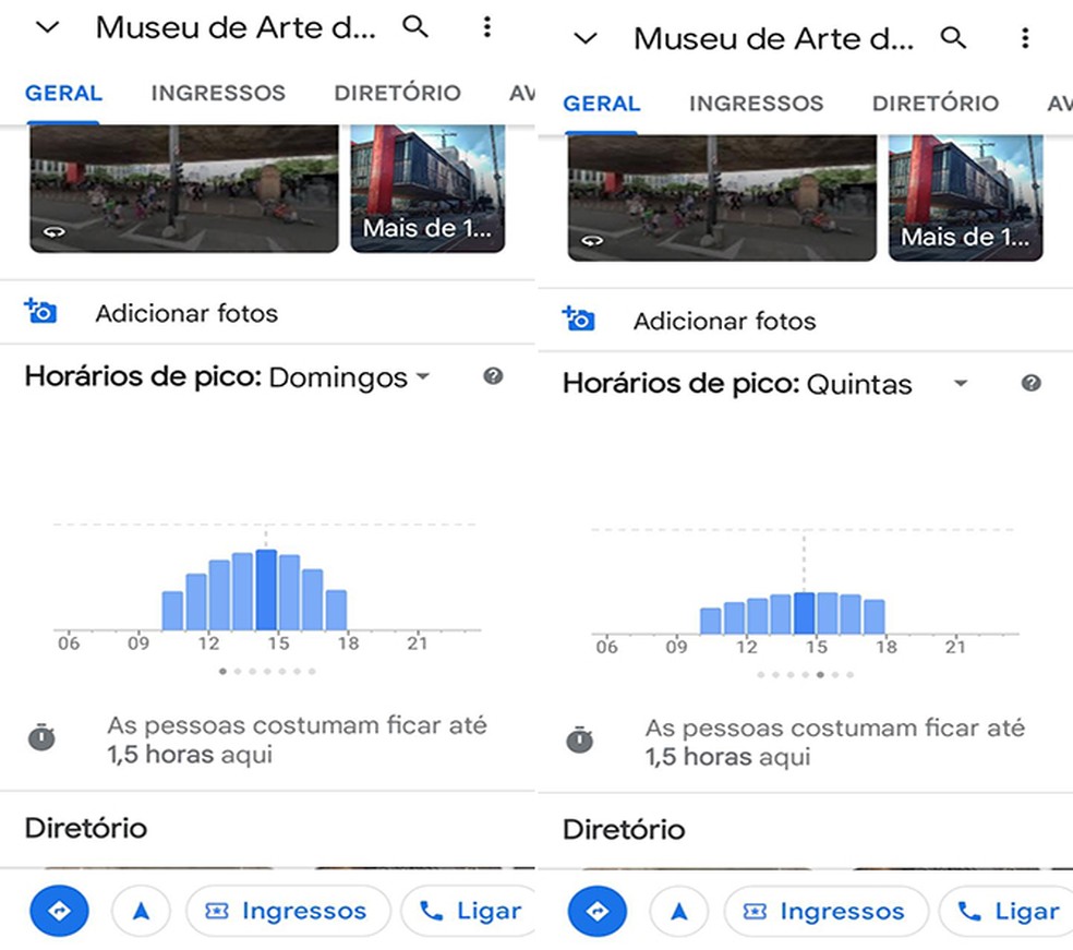 Google App testa barra de pesquisa na parte inferior da tela