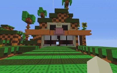 Minecraft agora conta com Sonic e fases de seus jogos - Canaltech