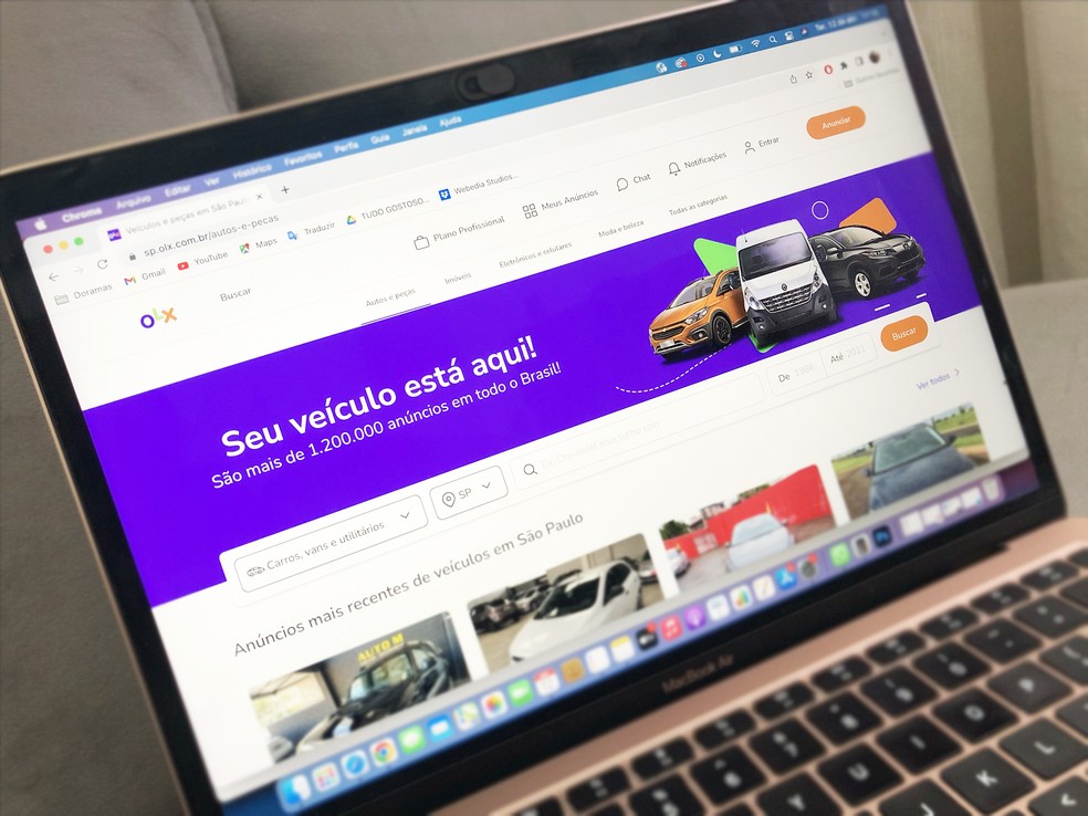 vendas de carros na internet