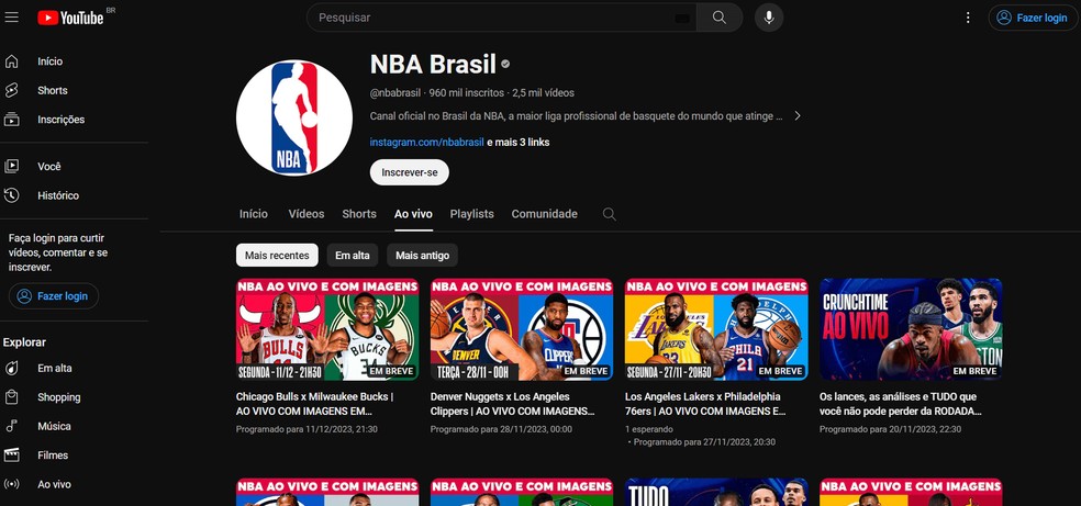 Confira os jogos da temporada 2023-2024 da NBA que serão transmitidos ao  vivo no Prime Video - About  Brasil