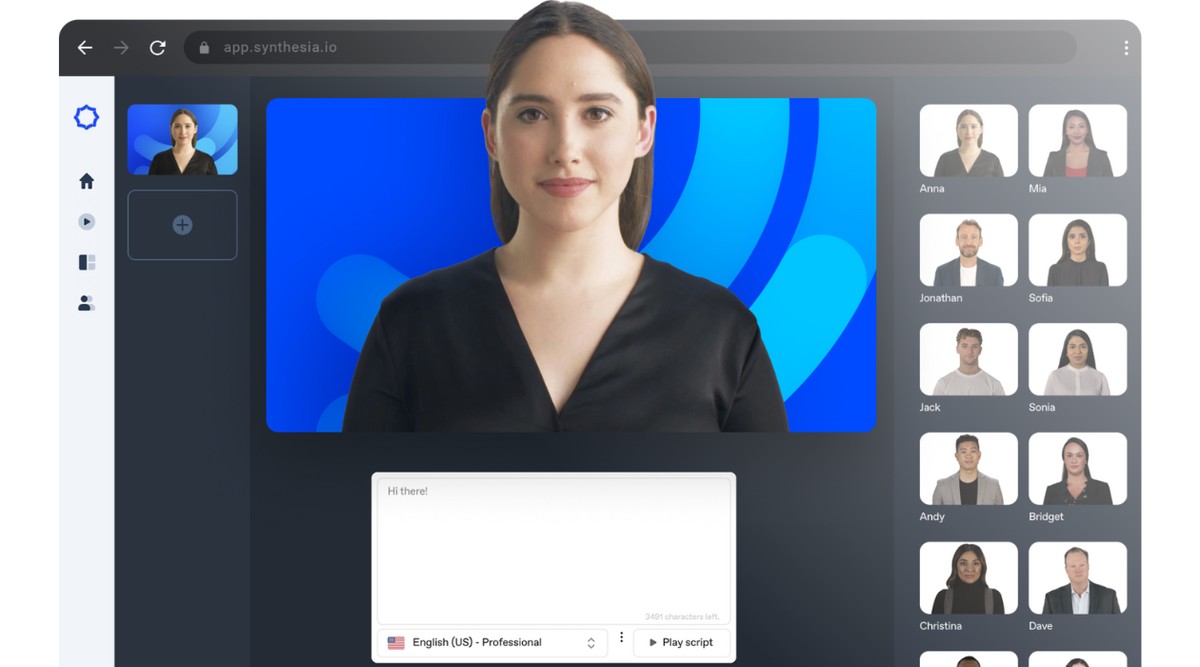 Synthesia AI: como usar IA que transforma texto em vídeo