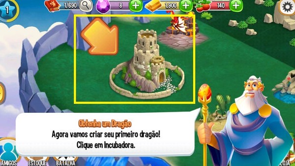 Como fazer o dragão futebol em Dragon City, game para iOS e Android