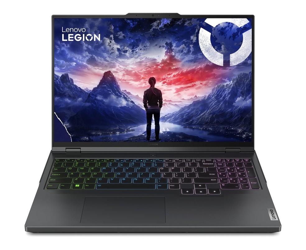 Lenovo Legion Pro 5i tem teclado retroiluminado e CPU de última geração — Foto: Divulgação/Lenovo