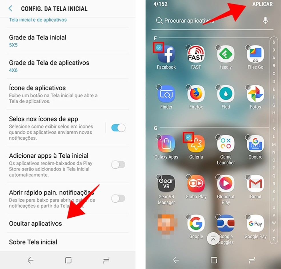 Esconder apps no Android: ocultar ícones e apps