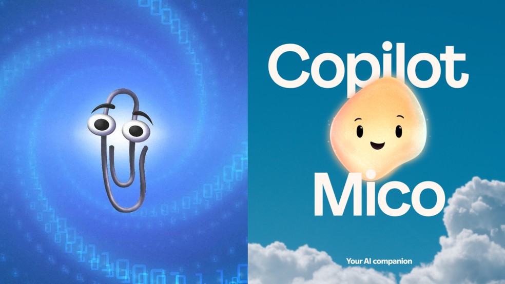 Lembra do Clippy? Microsoft apresenta novo assistente digital de IA — Foto: Arte: TechTudo