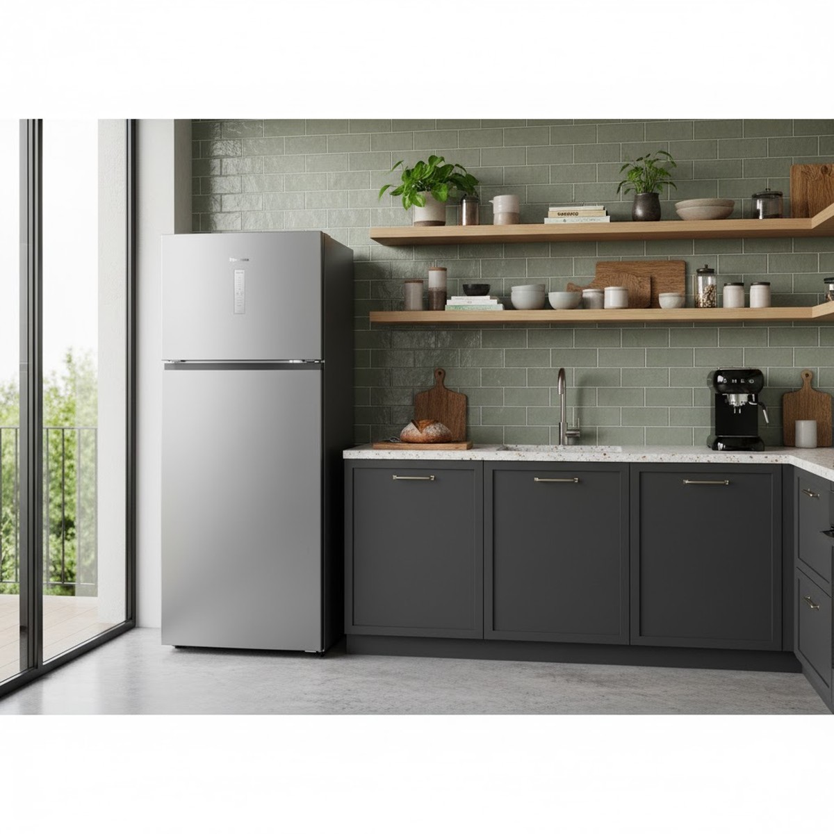 Geladeira em promoção: modelo da Hisense está R$ 1.000 mais barato