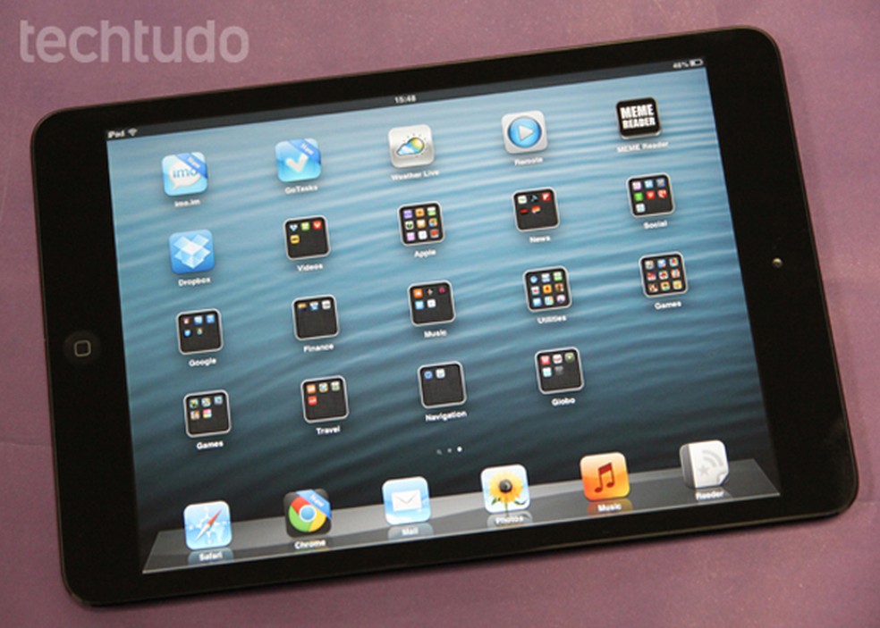 iPad mini (Foto: Marlon Câmara/TechTudo) — Foto: TechTudo