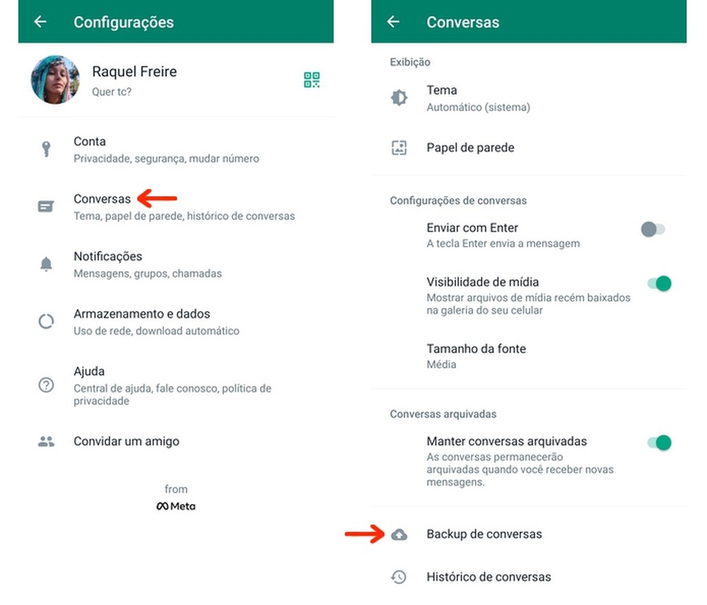 Como parar backup do WhatsApp e excluir arquivo no Google Drive e iCloud