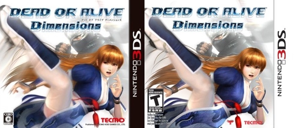 Capa de Dead or Alive Dimensions é censurada nos EUA