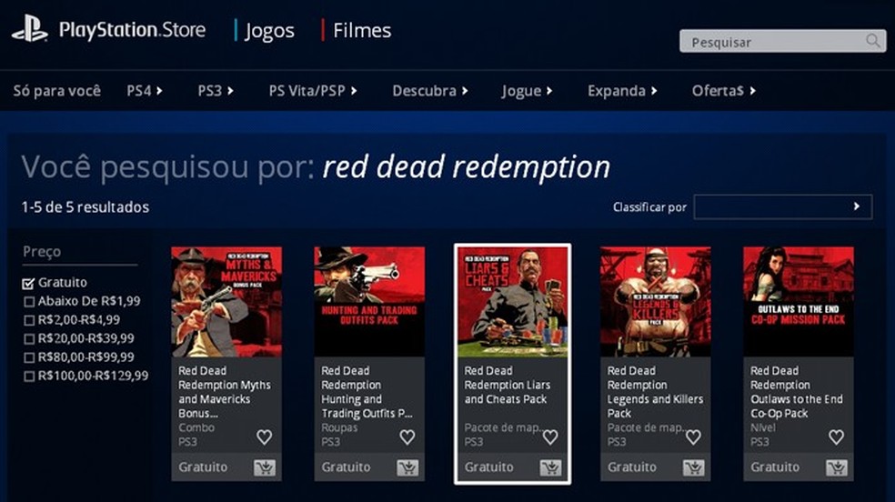 Red Dead Redemption ganha DLCs grátis no PS3; veja como baixar