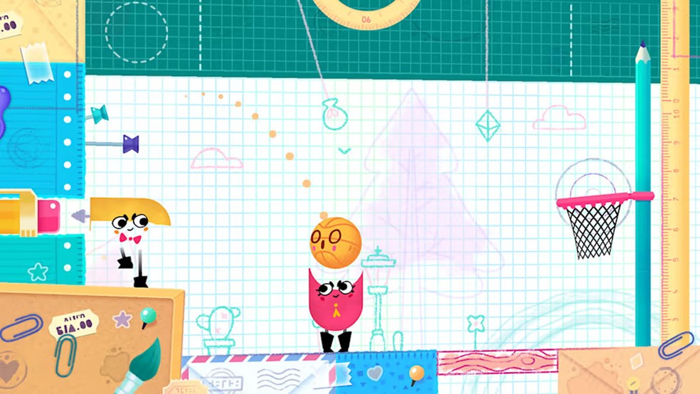 Snipperclips Plus: Cut it out, together é uma versão melhorada de um dos melhores jogos cooperativos do Nintendo Switch — Foto: Reprodução/Nintendo Game Store