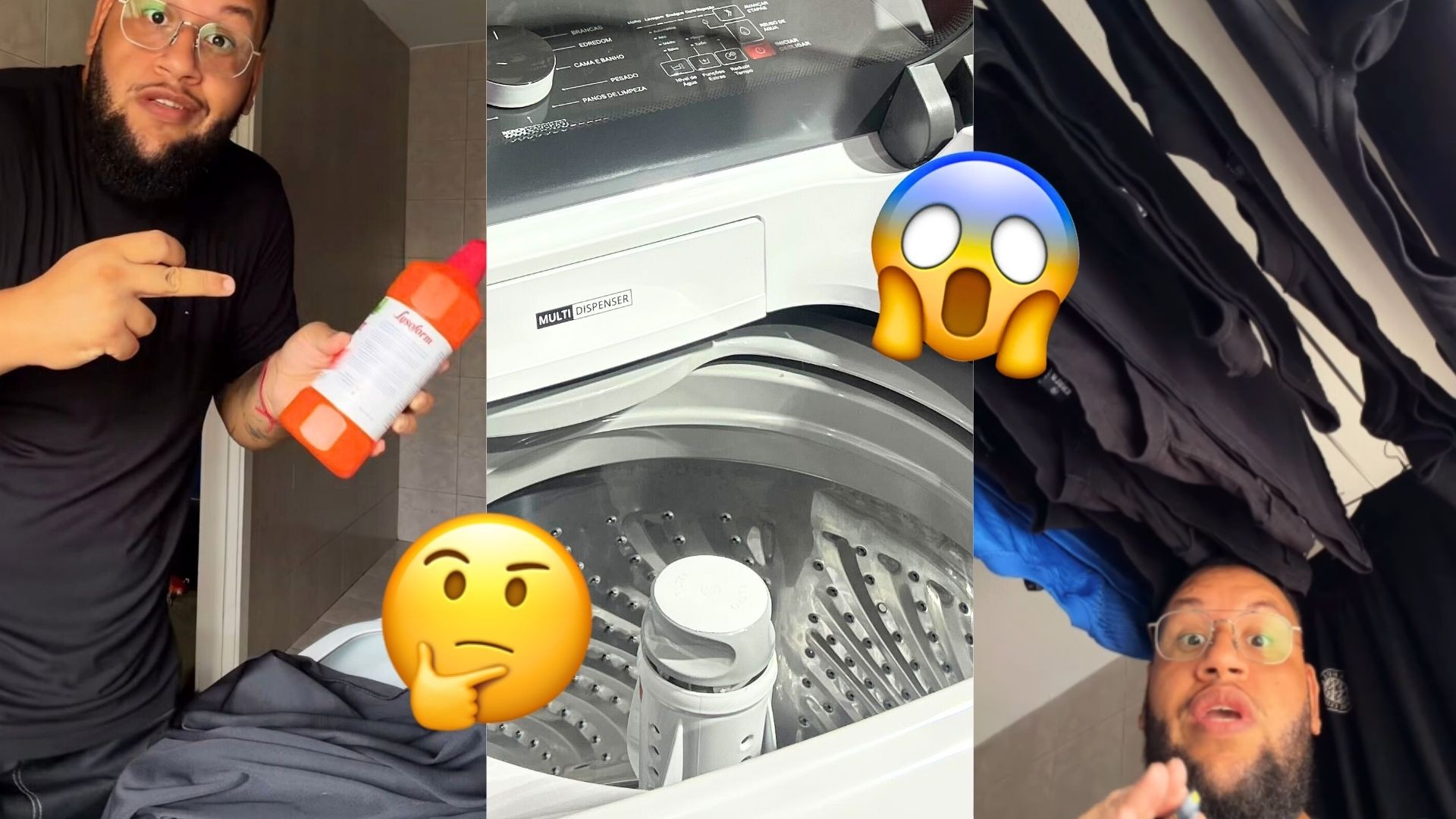 Viral mostra truque para acabar com fedor de roupas suadas na máquina