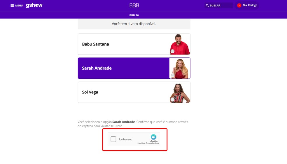  Reprodução/Rodrigo Fernandes