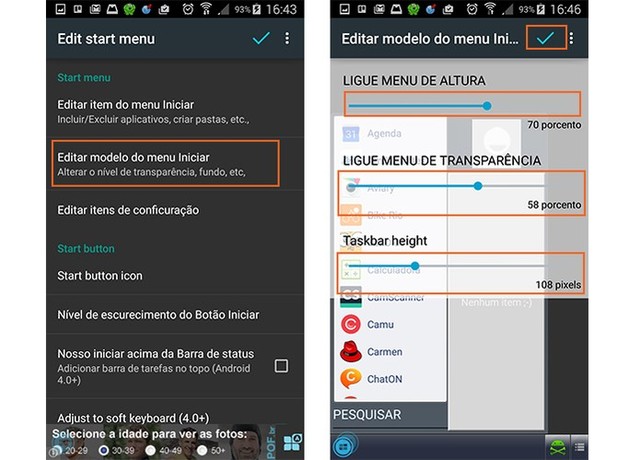 Taskbar: personalize seu menu e deixe o Android com cara de Windows