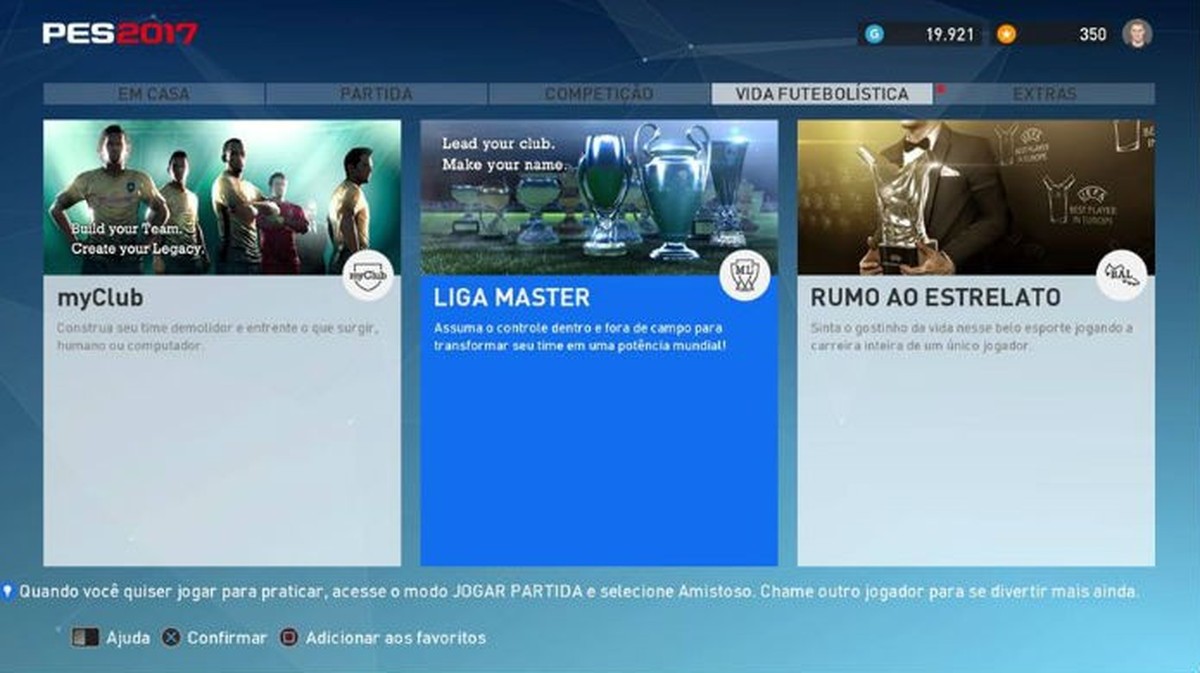 Confira dicas para usar times brasileiros na Master League de PES 2017