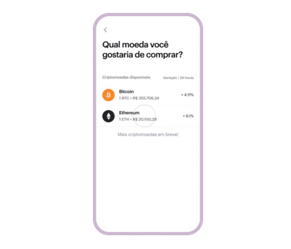 Nubank anuncia modalidade para comprar criptomoedas; saiba tudo