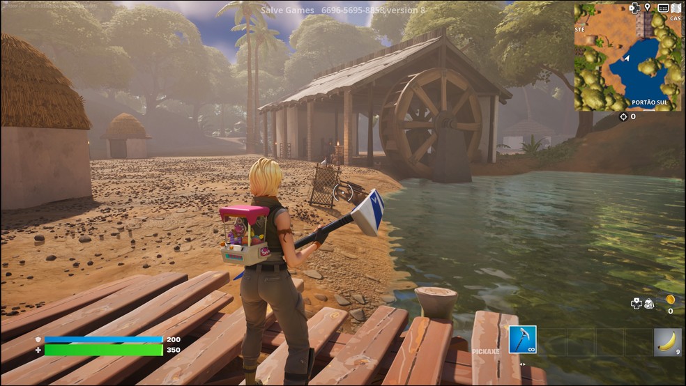 Mapa é reprodução fiel de Palmares; equipe de desenvolvimento passou por uma imersão no atual Parque e os feedbacks foram positivos — Foto: Reprodução/Yuri Hildebrand